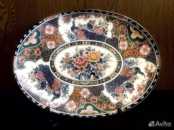 Блюдо 46х35 см фарфор, Япония