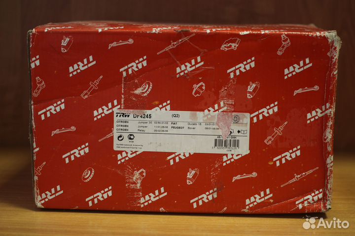 Диск тормозной задний