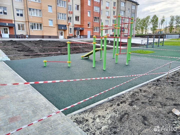 Бесшовное резиновое покрытие