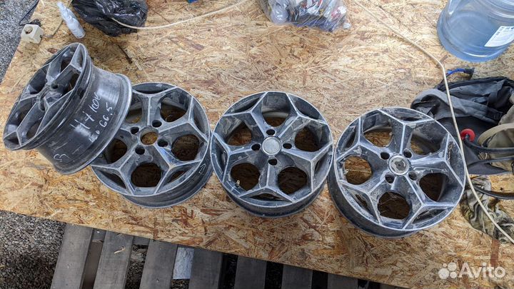 Диски K&K 4x100 R14 6J ET38 Dia 67.1