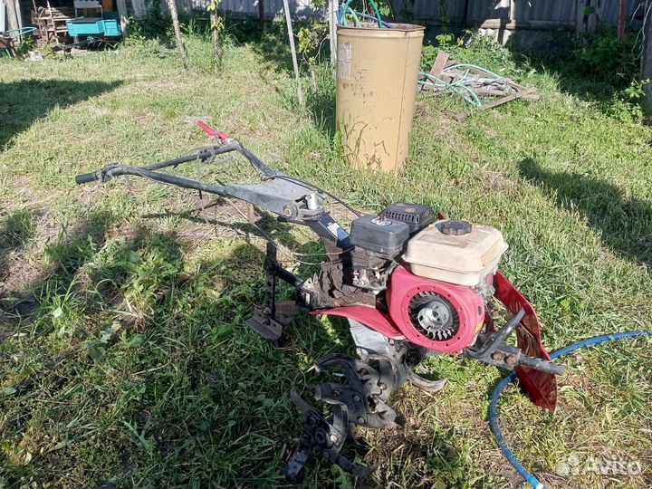 Мотоблок с прицепом