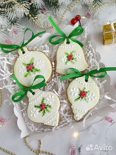 Пряники. Подарок на Новый год. Пряничные домики