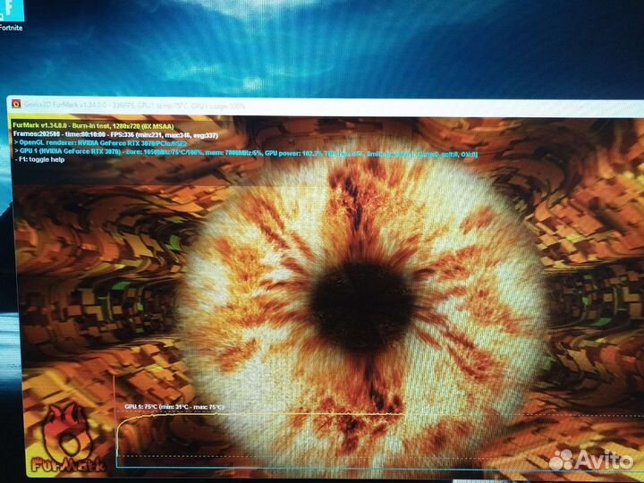 Видеокарта RTX 3070