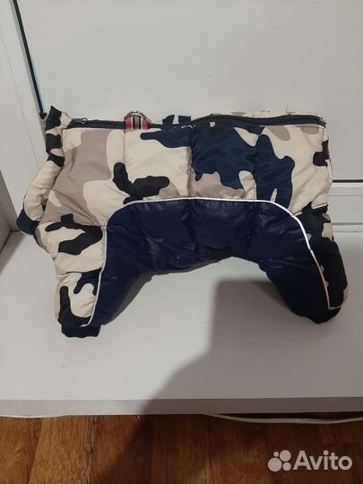 Одежда для средней собаки, комбинезон зимний