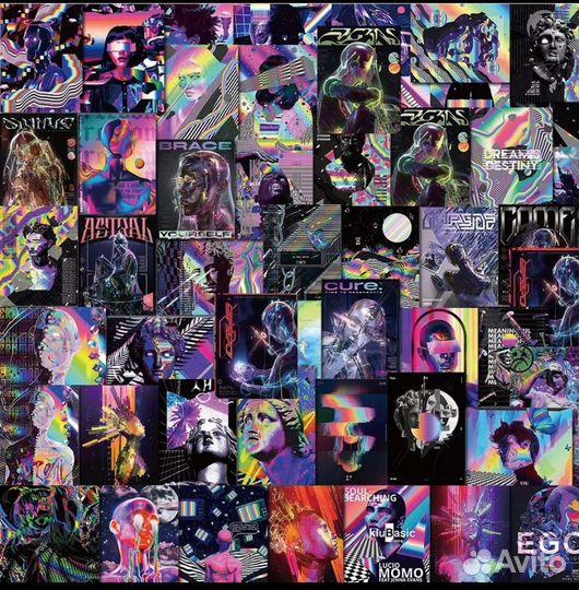 Наклейки/стикеры 4/6