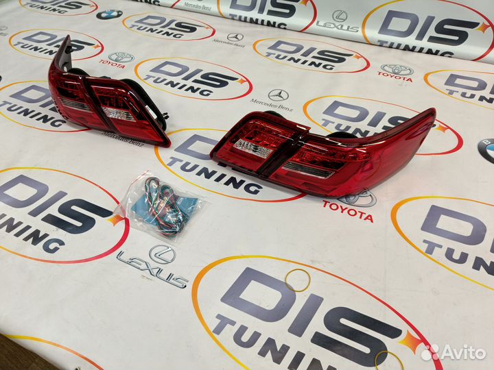 Стоп сигналы Toyota Camry 40 2006-2011 LED Red