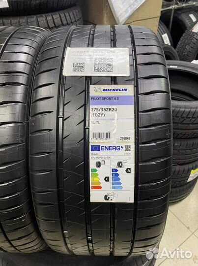 Michelin Pilot Sport 4 S 245/40 R20 и 275/35 R20 102Y
