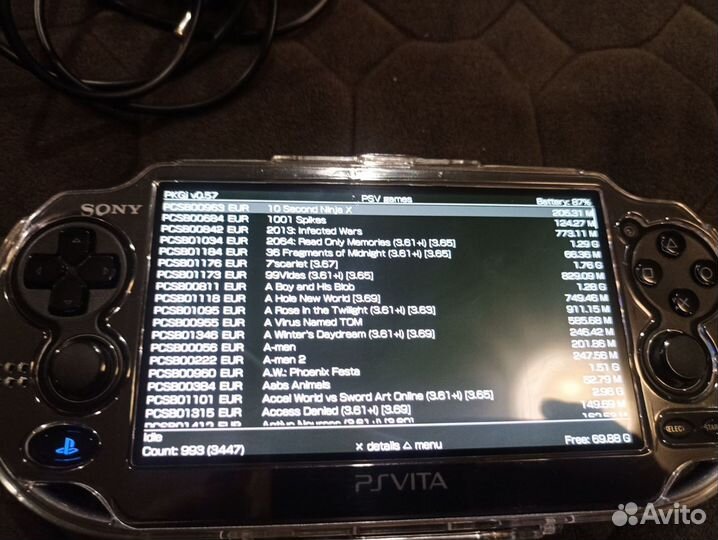 Игровая приставка ps vita