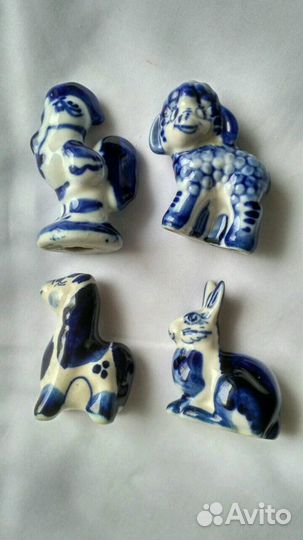 Фигурки Гжель