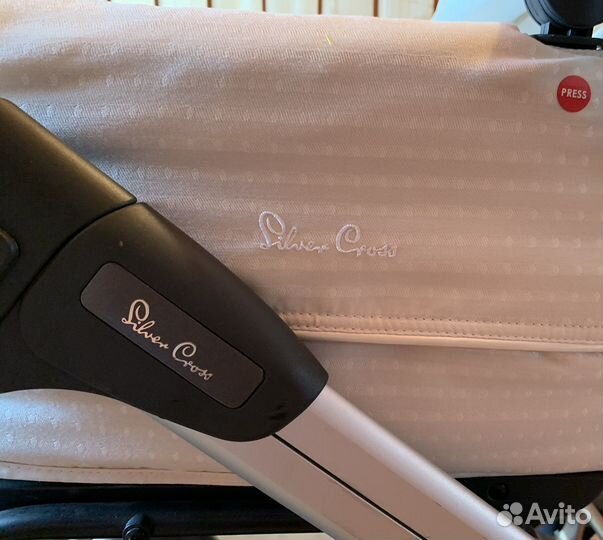 Коляска 2 в 1 Silver Cross люлька Англия от 0 до 3