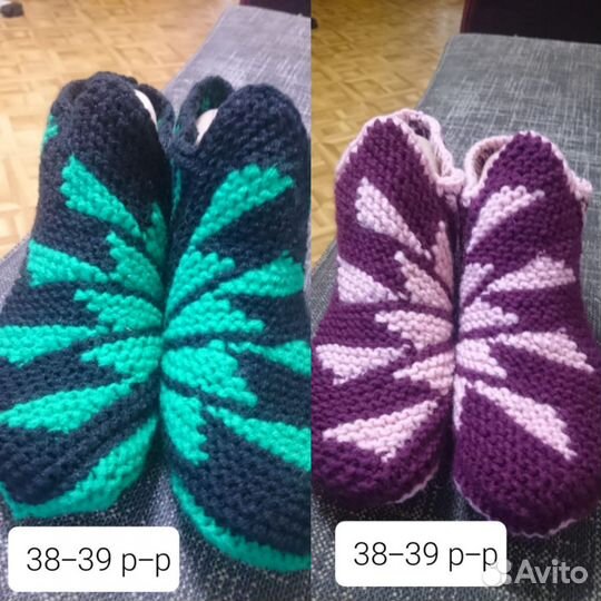 Носочки вязаные