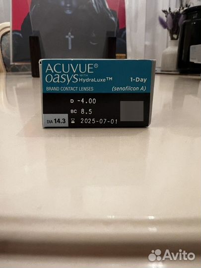 Контактные линзы Acuvue Oasys