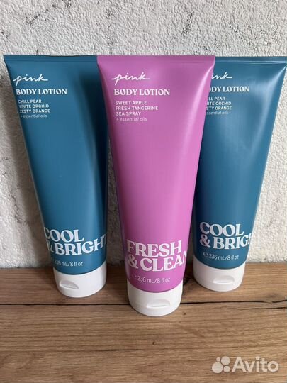 Victorias secret/pink лосьон для тела, мист