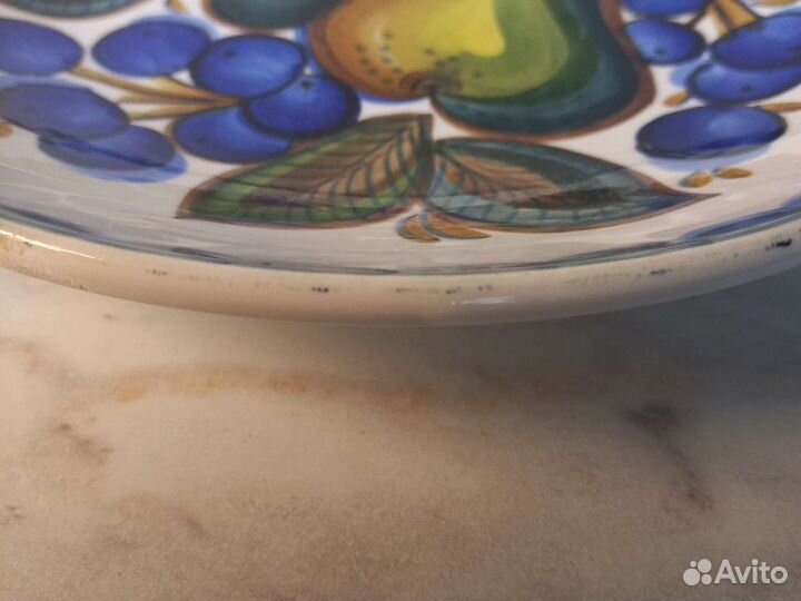 Декоративная тарелка времен СССР