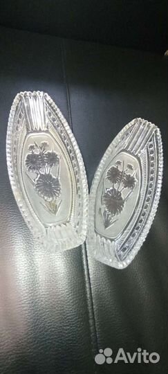 Набор столовой посуды СССР (хрусталь)