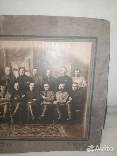 Большое коллективное фото 1923г. ркпб А. Самарин