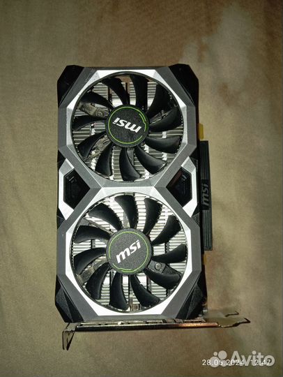 Видеокарта MSI GTX 1650 4 gb