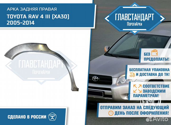 Арка Рав 4 30 правая