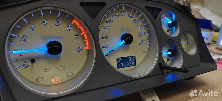 LED тюнинг панели Lancer IX под ключ (на обмен)