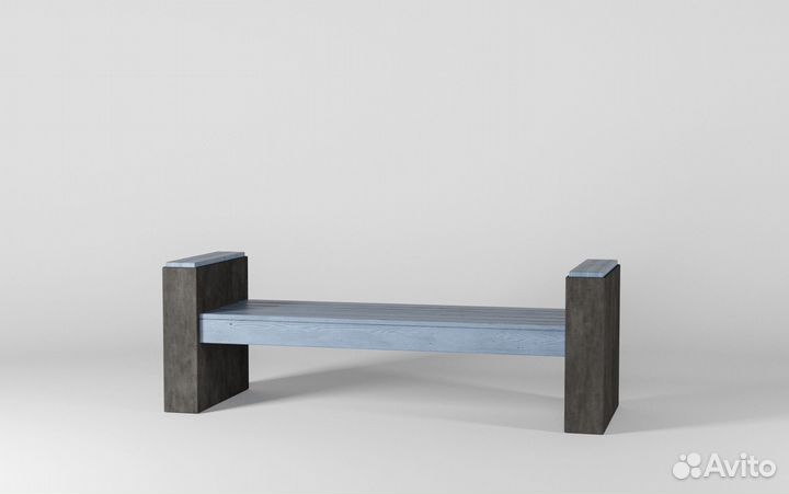 Лавочка из бетона в наличии и под заказ