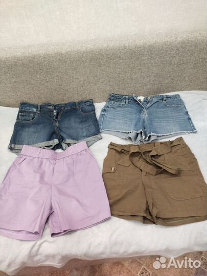 Кожаные шорты