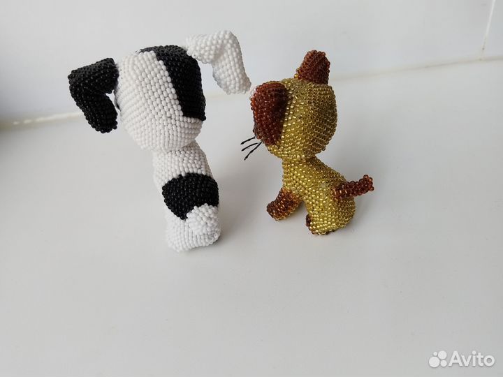 Шарик и котенок Гав