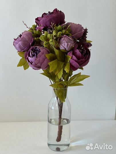 Искусственные цветы пионы