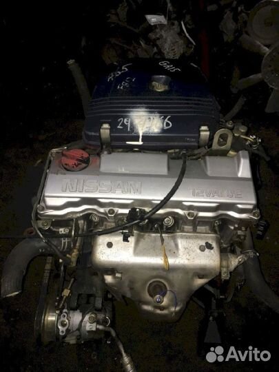Двигатель GA15E Nissan Sunny FB12