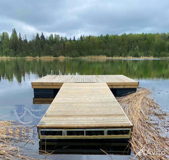 Модули поплавки для понтона с производства