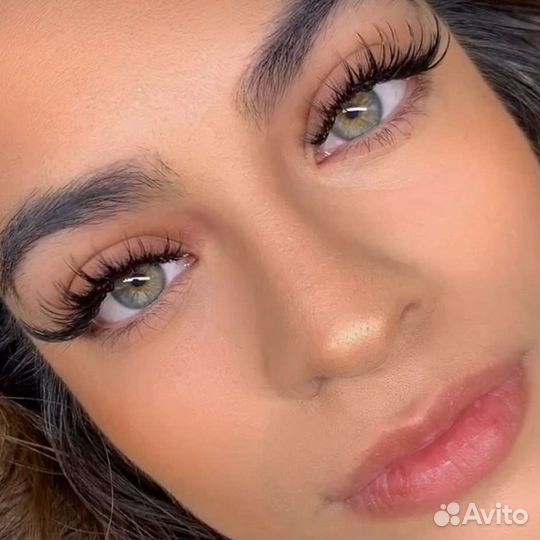 Наращивание ресниц 1.5 ч., выезд за доп.плату
