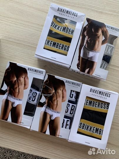 Трусы боксеры Bikkembergs 2 шт оригинал