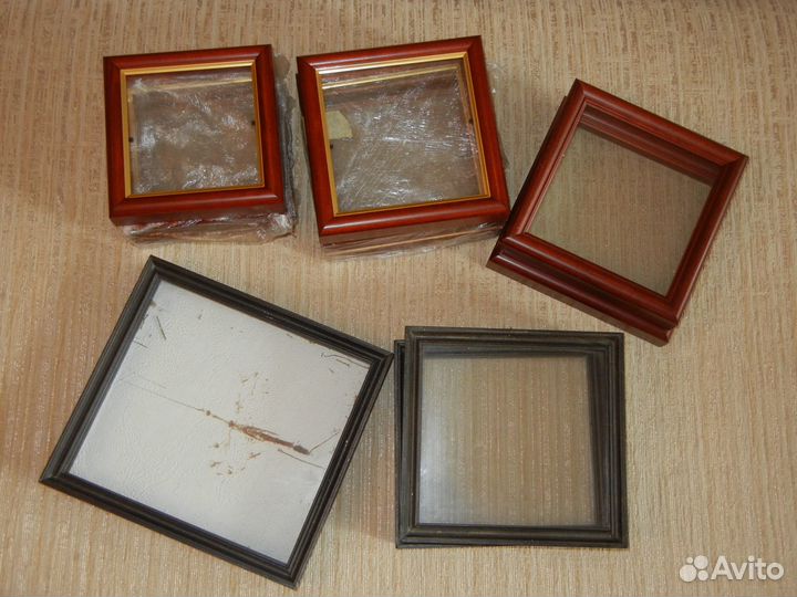 Рамка деревянная для объемных панно. набор 10 шт