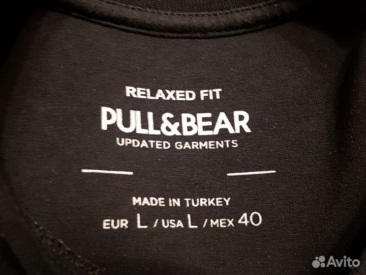 Футболка pull and bear оверсайз 50 52