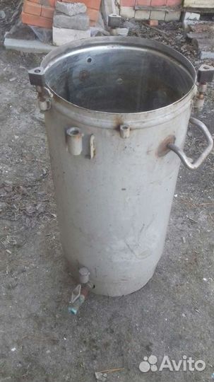 Бак из нержавейки заводского исполнения