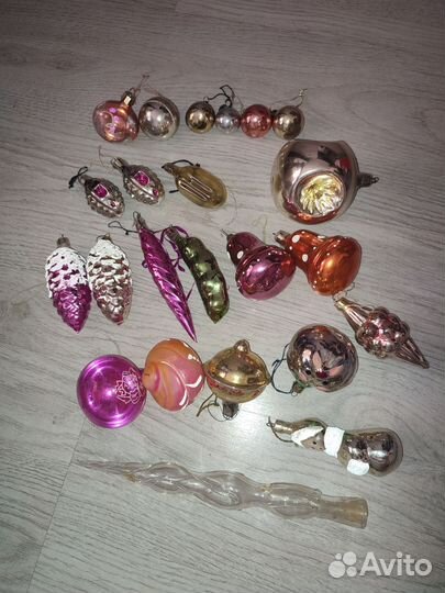 Елочные игрушки СССР советские