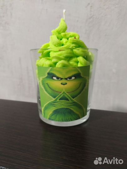 Ароматическая свеча Гринч