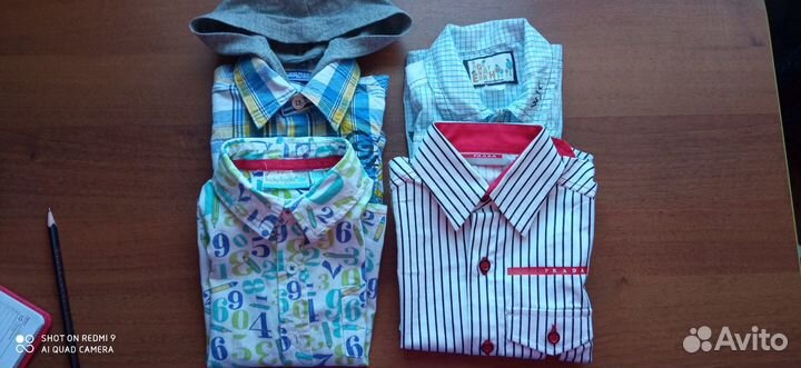 Рубашки.толстовки и другое мальчикам от 1-5 лет