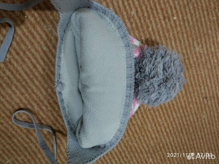 Шапка зимняя для девочки