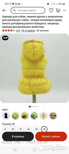 Костюм для собаки