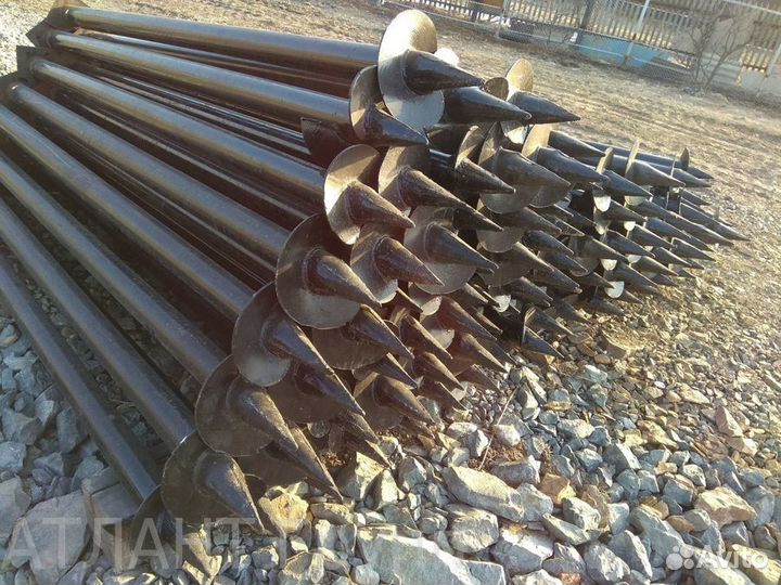 Винтовые сваи производство монтаж 57, 76, 89, 108