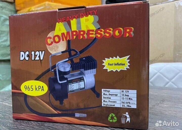 Компрессор воздушный автомобильный