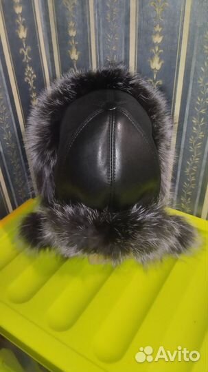 Шапка ушанка женская натуральный мех