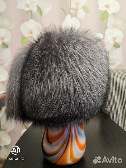 Шапка из чернобурки