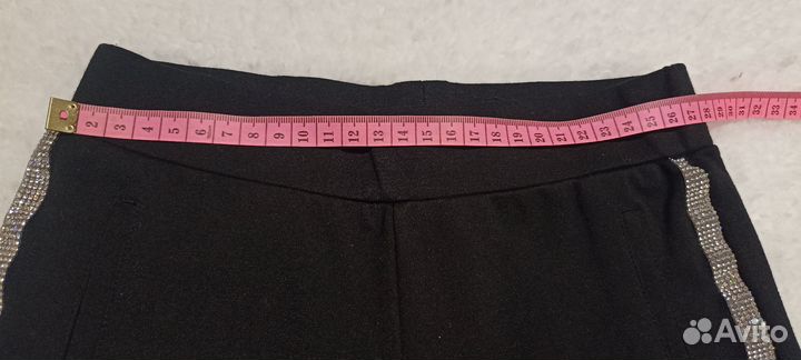 Шикарные нарядные брюки для девочки 140