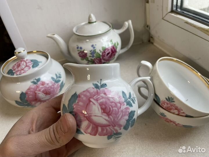 Сервиз чайный СССР с 8 марта