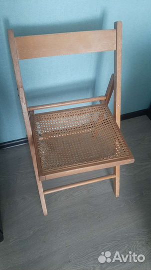 Два Стула складные. Натуральное дерево