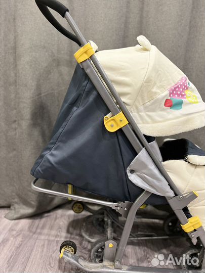 Детские санки коляска