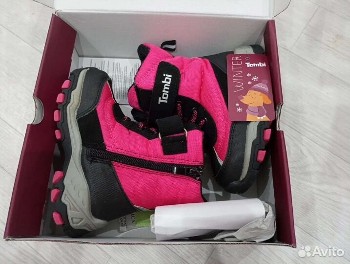 Ботинки для девочки 23р