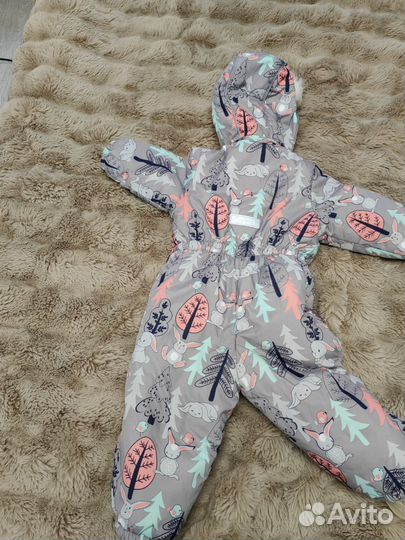 Зимний демисезонный 80 девочка