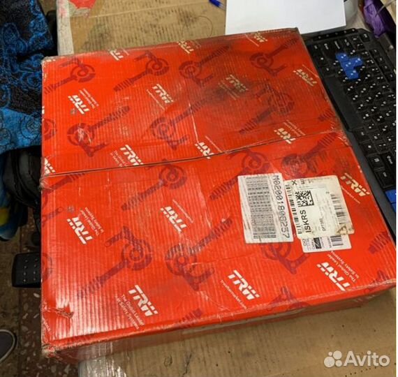 Тормозные диски задние вент. TRW для Mercedes